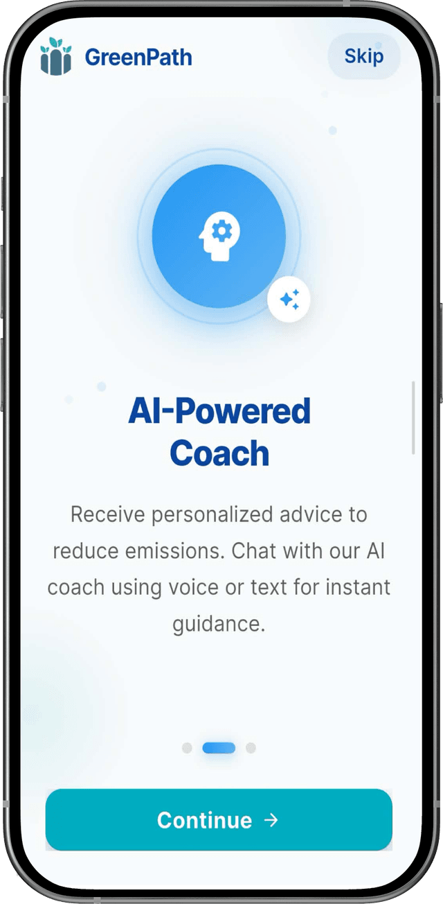 GreenPath Onboarding - AI Coach